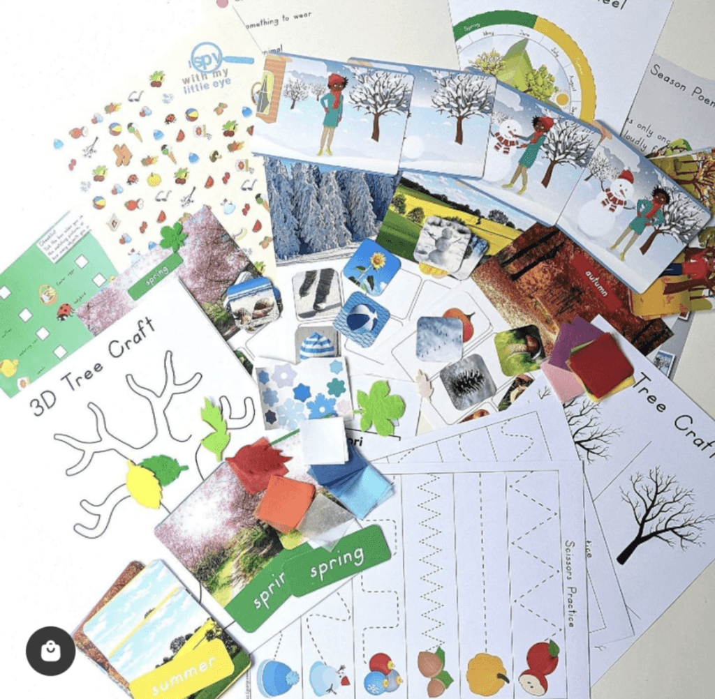 Montessori season box